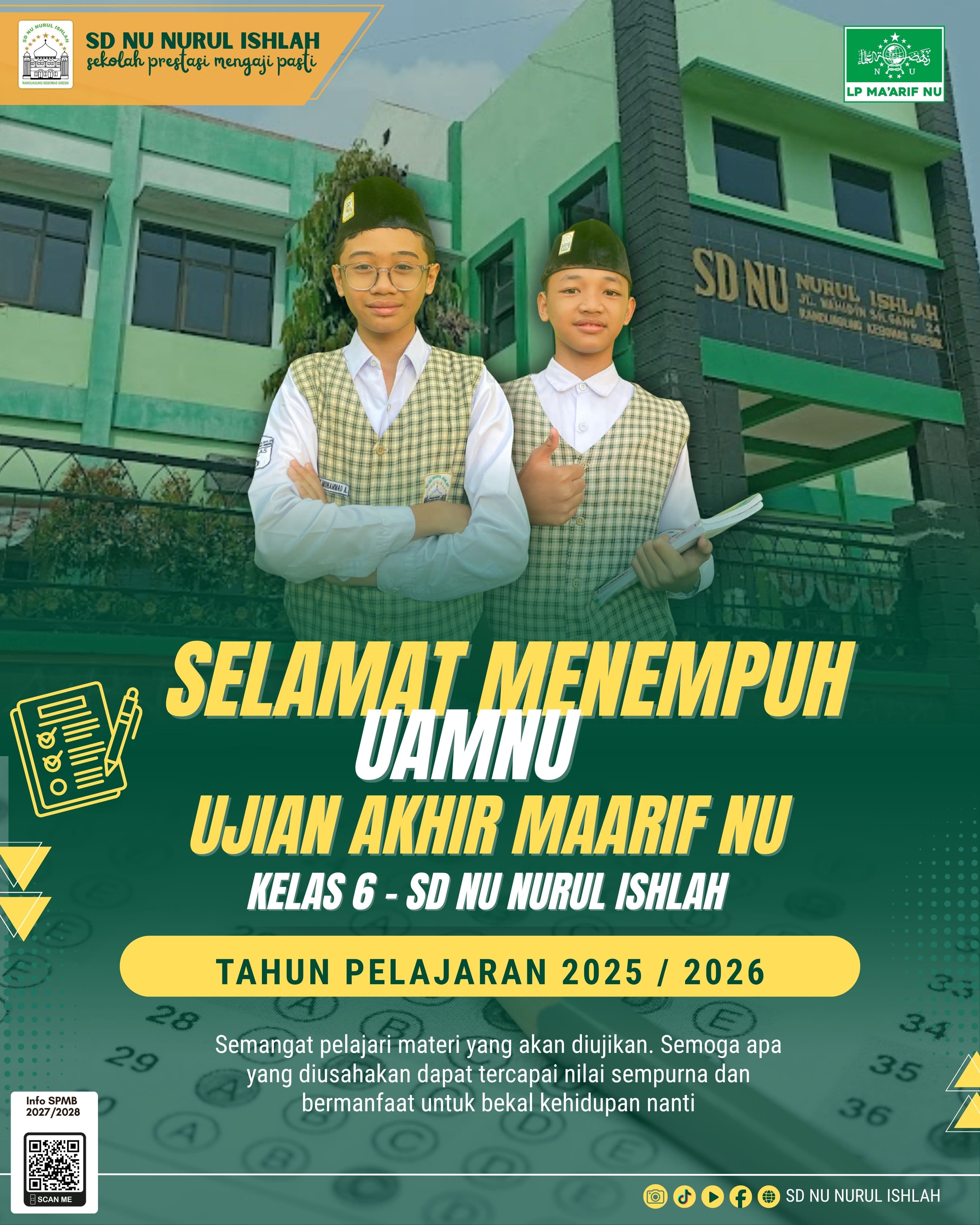 Anak-anak bermain basket